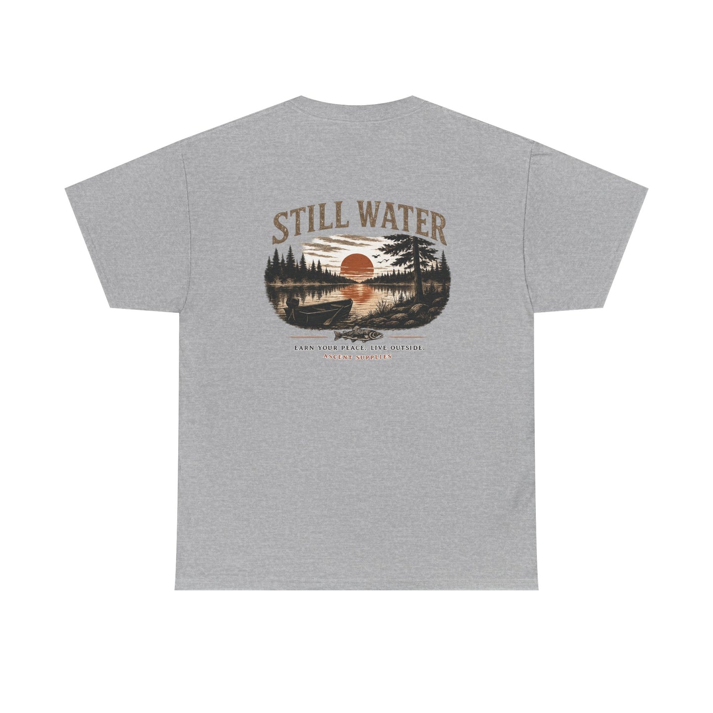 Still Water - Cotton T-Shirt