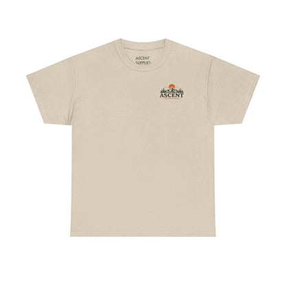 Ascent Supplies Last Cast Tee — Surf & Ocean Travel Graphic T‑Shirt
