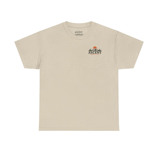 Ascent Supplies Last Cast Tee — Surf & Ocean Travel Graphic T‑Shirt
