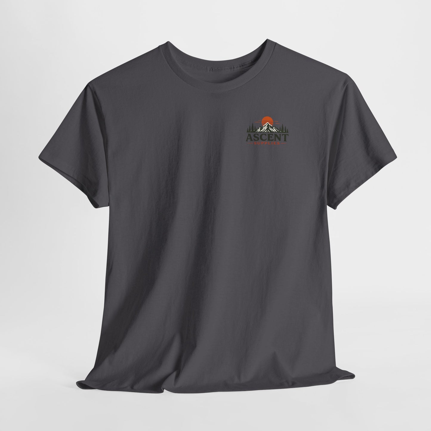 Ascent Supplies Last Cast Tee — Surf & Ocean Travel Graphic T‑Shirt