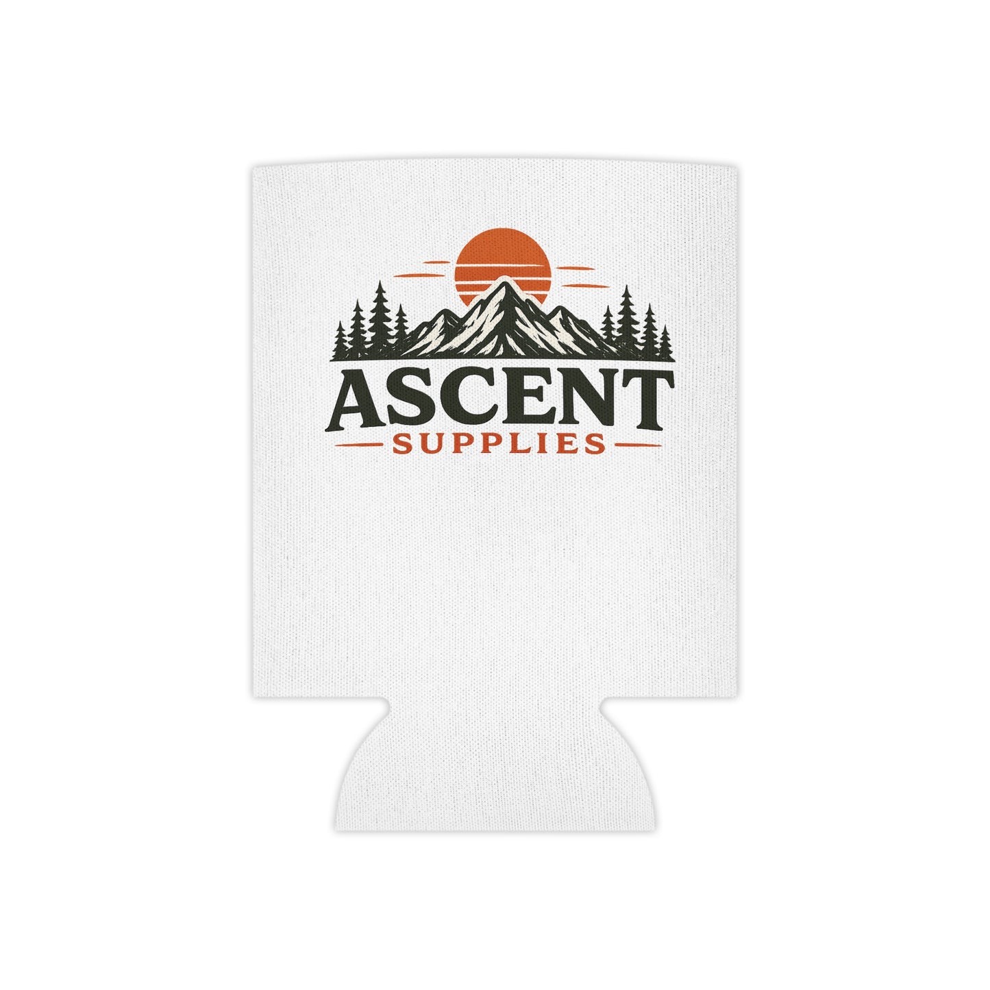 Can Cooler — Ascent Supplies Logo Koozie (Outdoor Camping & Hiking Beverage Insulator)