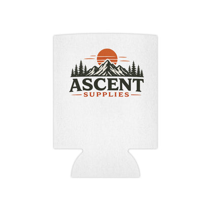 Can Cooler — Ascent Supplies Logo Koozie (Outdoor Camping & Hiking Beverage Insulator)